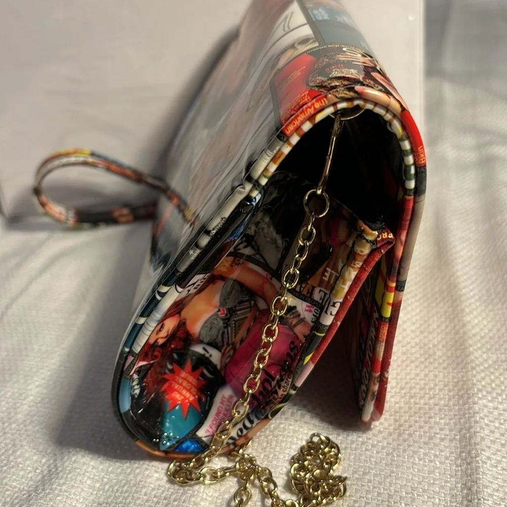 VOGUE Magazine Celebrity Crossbody wristlet purse